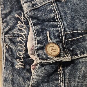 Maurices Women's Faded Blue Boot Cut Jeans